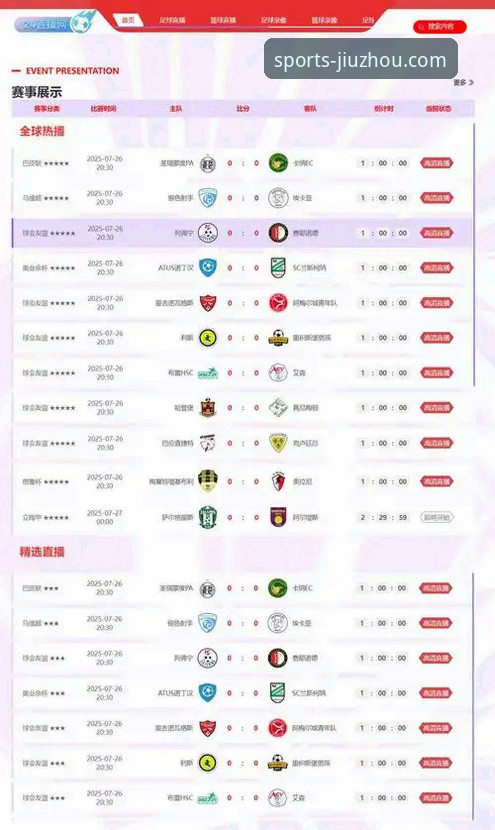 九州体育网页版功能详解 资深用户详解九州体育网页版功能:从赛事直播到数据实战的全面体验